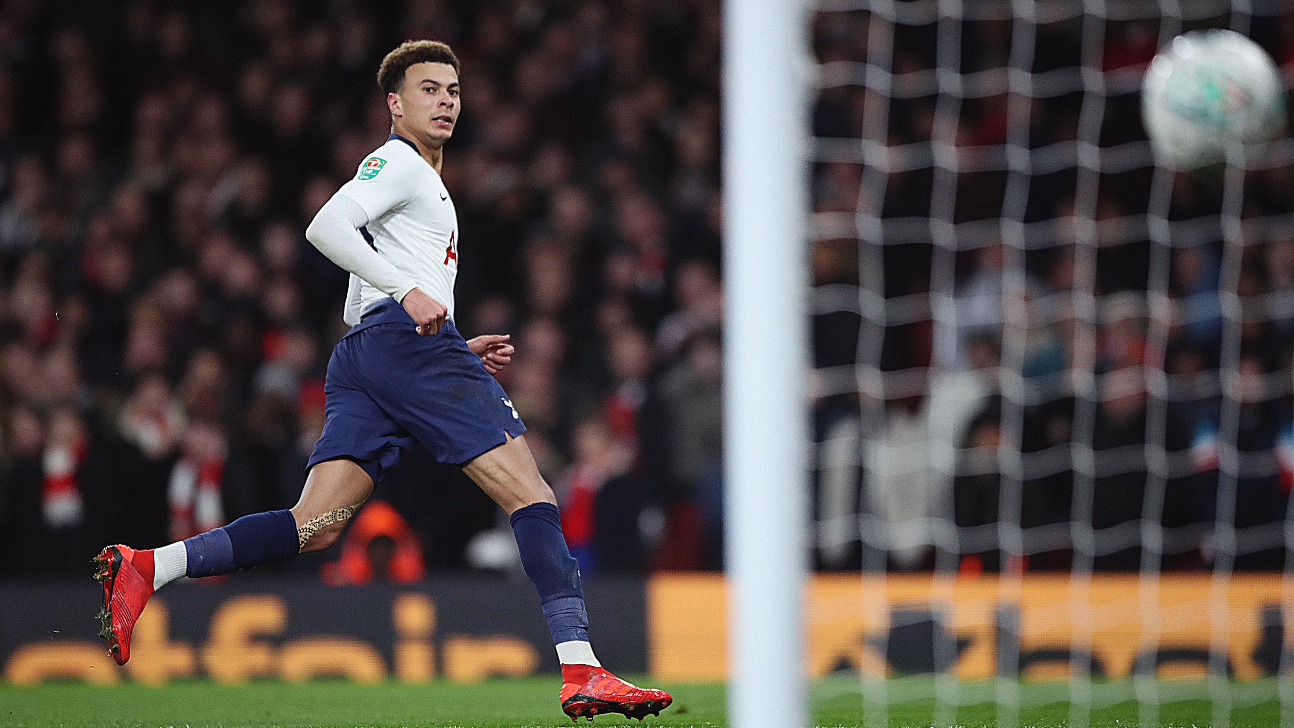 Dele Alli Goal was sweeter after being hit with plastic bottle from