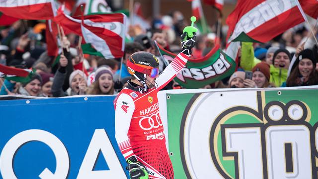 Désormais roi d'Autriche, Hirscher fait encore mieux que la saison passée