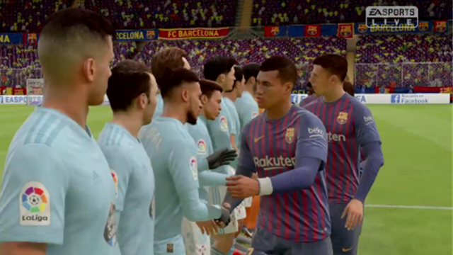Liga Virtual: Así ha quedado el Barça-Celta Liga Virtual: Así ha quedado el Barça-Celta