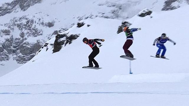 Samkova wins snowboard cross final in Innichen Samkova wins snowboard cross final in Innichen