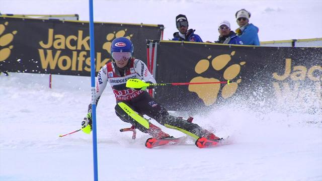 Shiffrin se exhibe también en el eslalon y logra en Courchevel su victoria 50 en Copa del Mundo Shiffrin se exhibe también en el eslalon y logra en Courchevel su victoria 50 en Copa del Mundo