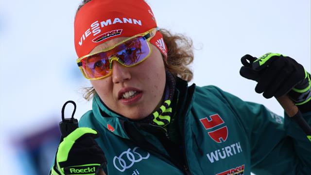 Biathlon: Dahlmeier in der Verfolgung auf Platz fünf