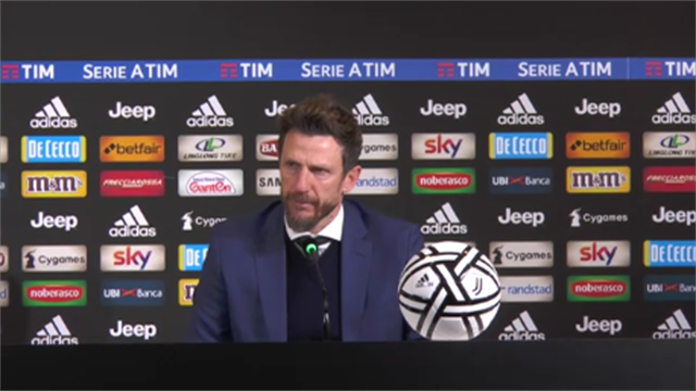 Di Francesco: "La classifica è corta, ma la posizione ci avvantaggia" Di Francesco: "La classifica è corta, ma la posizione ci avvantaggia"