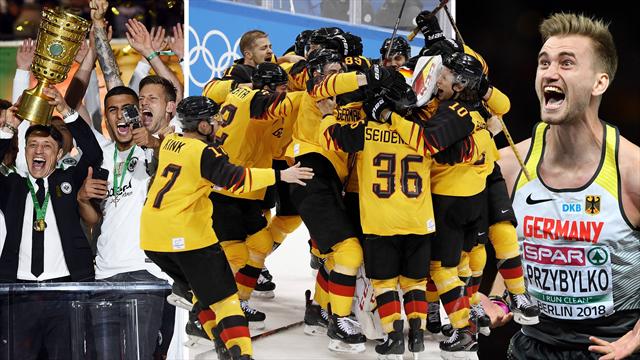 Pokal-Coup, Eishockey-Märchen, EM-Gold: Die Sport-Highlights der Redaktion