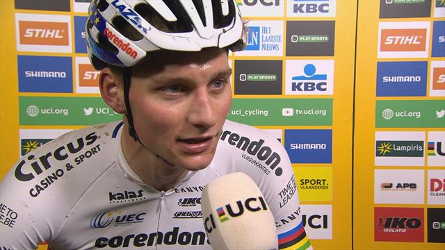 Untouchable Van der Poel delighted with victory Untouchable Van der Poel delighted with victory
