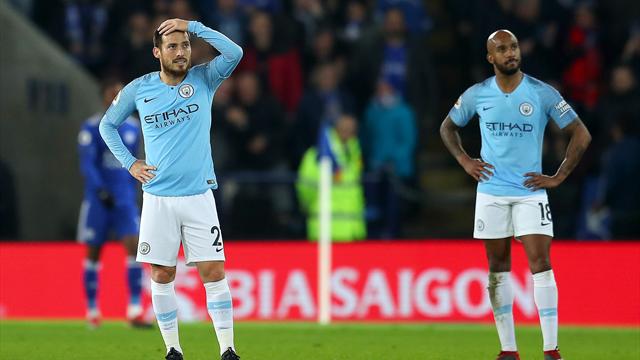 Man City sombre à Leicester... et au classement