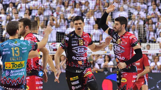 Perugia continua la corsa, Trento e Civitanova rispondono