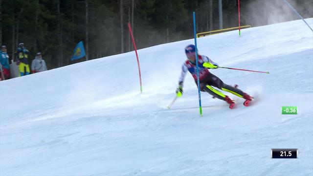 Nette et précise, Shiffrin s'est remise à l'endroit Nette et précise, Shiffrin s'est remise à l'endroit
