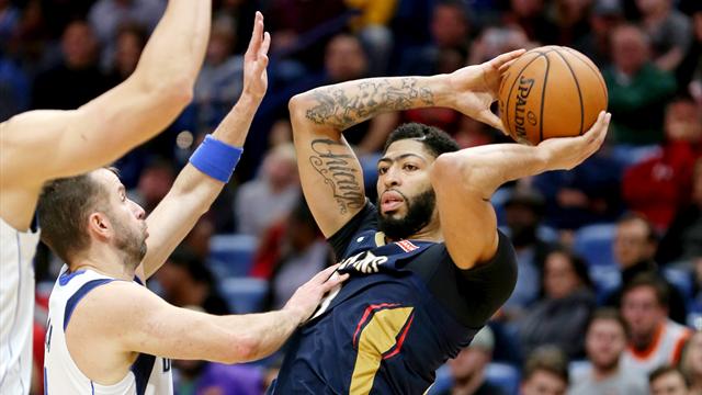 NBA roundup: Davis pours in 48 as Pelicans edge Mavs