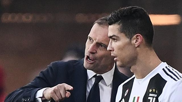Allegri: "La squadra è stata matura e responsabile. CR7? Aveva già sbagliato stamattina"