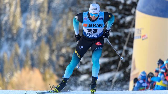 Klaebo était trop fort, mais Jouve et Chanavat l'ont accompagné sur le podium