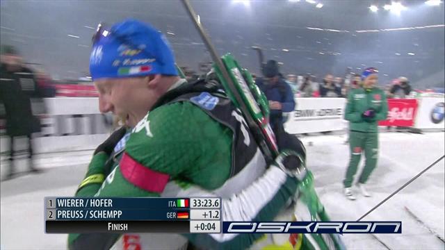 Hofer and Wierer lead Italy to World Team Challenge glory Hofer and Wierer lead Italy to World Team Challenge glory