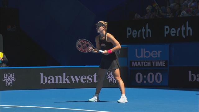 Kerber a tenu le choc contre Muguruza : les temps forts du choc des ex-numéro 1 Kerber a tenu le choc contre Muguruza : les temps forts du choc des ex-numéro 1