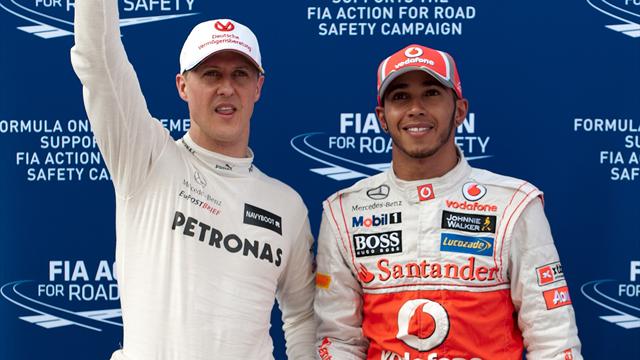 Hamilton würdigt Schumacher: "Wird immer der Größte bleiben"