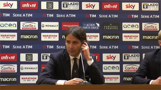 Inzaghi: "Siamo stati sicuramente penalizzati"; Tare: "Sconcertato dall'arbitraggio" Inzaghi: "Siamo stati sicuramente penalizzati"; Tare: "Sconcertato dall'arbitraggio"