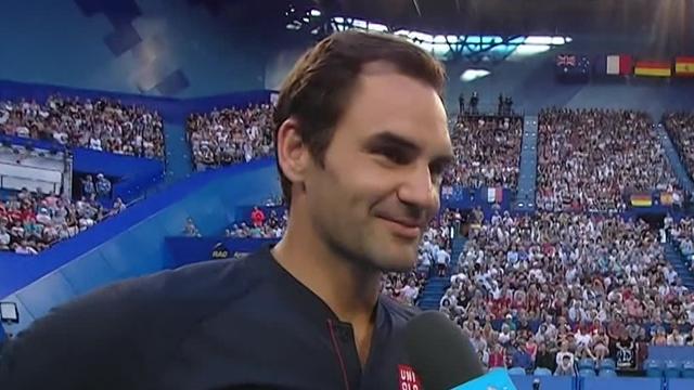 Federer: I don't know what you said... how I should answer! Federer: I don't know what you said... how I should answer!