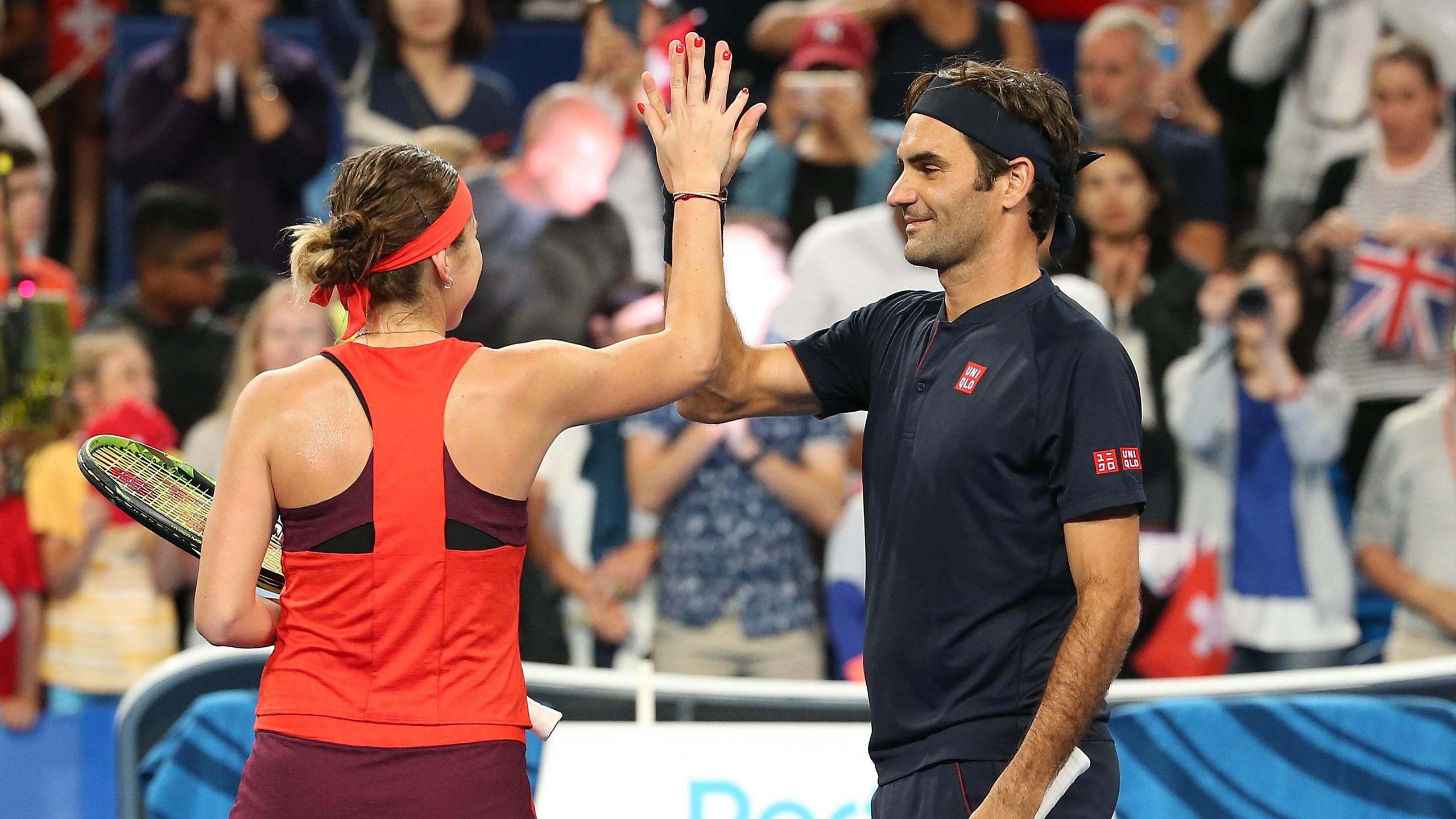 Hopman Cup Spektakel in Perth! Federer und Bencic gewinnen Mixed