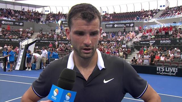 Dimitrov: Things have been a little rough for me Dimitrov: Things have been a little rough for me