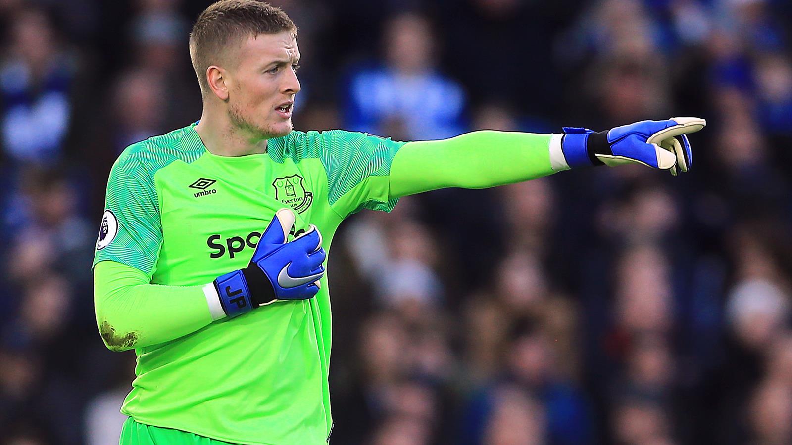 jordan pickford everton football club
