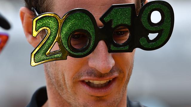 "Quelle année de merde c'était" : bouteille à la main, Murray dit adieu à 2018