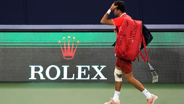 Juan Martin del Potro annonce son forfait pour Indian Wells Juan Martin del Potro annonce son forfait pour Indian Wells