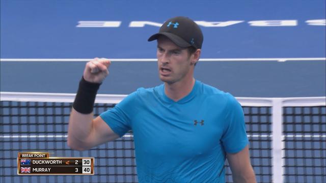 Highlights: Murray downs Duckworth in Brisbane Highlights: Murray downs Duckworth in Brisbane