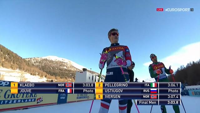 Tour de Ski | Klaebo oppermachtig op de sprint Tour de Ski | Klaebo oppermachtig op de sprint