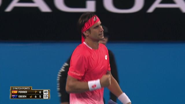 Highlights: Ferrer beats Ebden to level for Spain in Hopman Cup Highlights: Ferrer beats Ebden to level for Spain in Hopman Cup