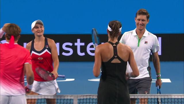 Highlights: Barty and Ebden v Muguruza and Ferrer Highlights: Barty and Ebden v Muguruza and Ferrer