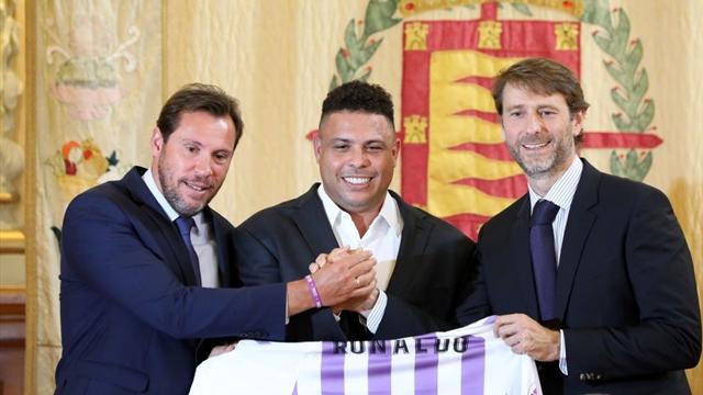 Ronaldo: "Io presidente dell'Inter? Non ho i soldi! Che bello vedere CR7 e Ancelotti in Serie A"