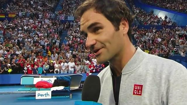 Federer: "Ich weiß nicht, ob das ein Vorteil ist..." Federer: "Ich weiß nicht, ob das ein Vorteil ist..."
