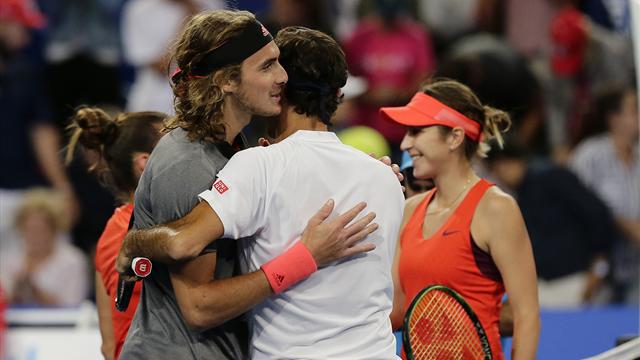 Federer: Beating Tsitsipas was like playing my son