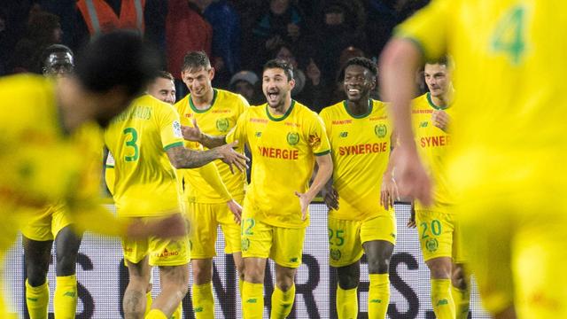 D'une frappe puissante, Coulibaly a ouvert le score pour Nantes D'une frappe puissante, Coulibaly a ouvert le score pour Nantes