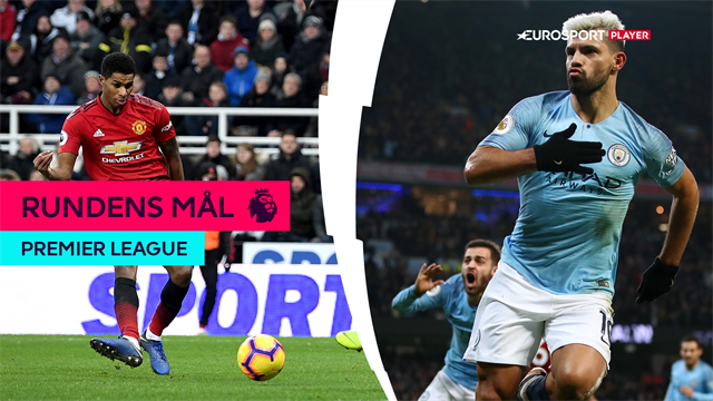 Fra Agüeros iskolde aftræk til Uniteds fjerde sejr på stribe: Se alle Premier League-rundens 29 mål Fra Agüeros iskolde aftræk til Uniteds fjerde sejr på stribe: Se alle Premier League-rundens 29 mål