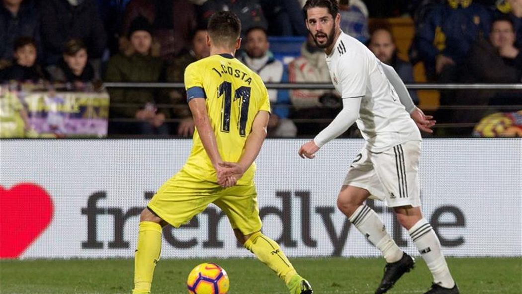 Jaume Costa, ante el Real Madrid.