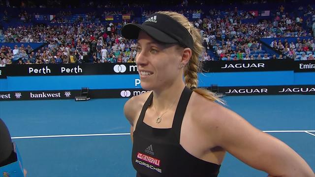 Kerber neckt Zverev: "Er soll pünktlich sein..." Kerber neckt Zverev: "Er soll pünktlich sein..."