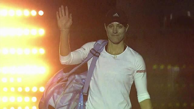 Kerber too good for Barty in Hopman Cup women's singles Kerber too good for Barty in Hopman Cup women's singles