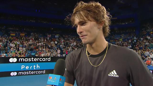 Zverev - 'Hopefully I can help out Angelique a bit more this year' Zverev - 'Hopefully I can help out Angelique a bit more this year'