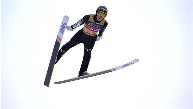 Kobayashi takes third victory in Four Hills Kobayashi takes third victory in Four Hills