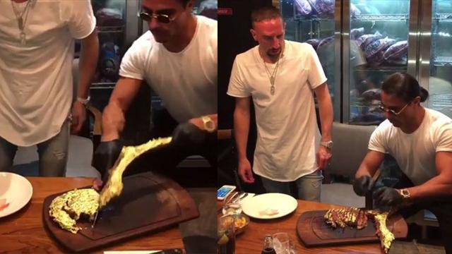 Gold-Steak in Dubai nach Ribéry benannt