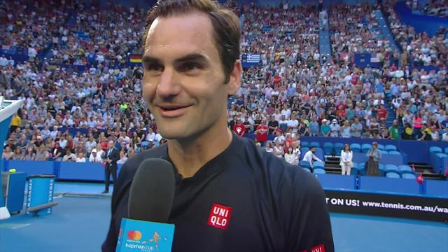 Federer: I'm playing well and really enjoying myself Federer: I'm playing well and really enjoying myself