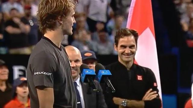Zverev hat genug von Federer: "Wie alt bist Du...!?" Zverev hat genug von Federer: "Wie alt bist Du...!?"