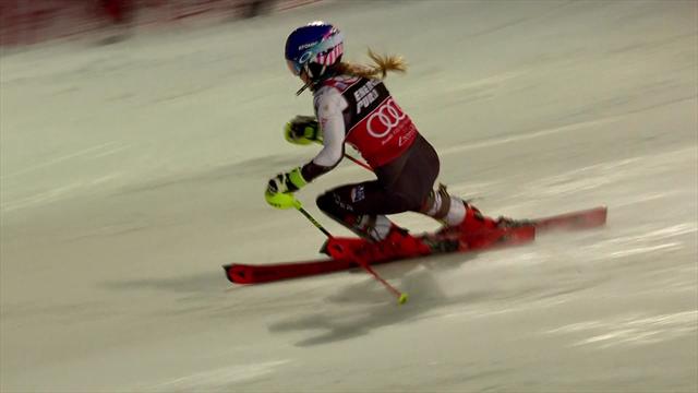 Shiffrin dominates to win World Cup slalom in Zagreb Shiffrin dominates to win World Cup slalom in Zagreb
