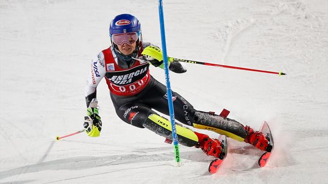 Imperturbable, Shiffrin a relégué la concurrence a plus d'une seconde : sa seconde manche Imperturbable, Shiffrin a relégué la concurrence a plus d'une seconde : sa seconde manche