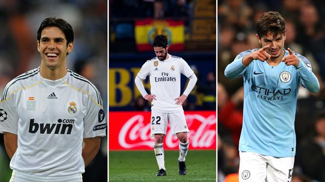 De Kaká a Brahim Díaz, más de 300 millones en busca del centrocampista perfecto De Kaká a Brahim Díaz, más de 300 millones en busca del centrocampista perfecto