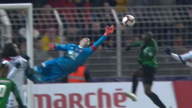 Quatre parades à la suite : Lopes a pris feu pour maintenir l'avantage de l'OL Quatre parades à la suite : Lopes a pris feu pour maintenir l'avantage de l'OL