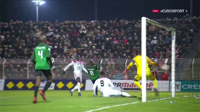 Cette fois, Mendy a terminé le travail : le but du 2-0 lyonnais Cette fois, Mendy a terminé le travail : le but du 2-0 lyonnais