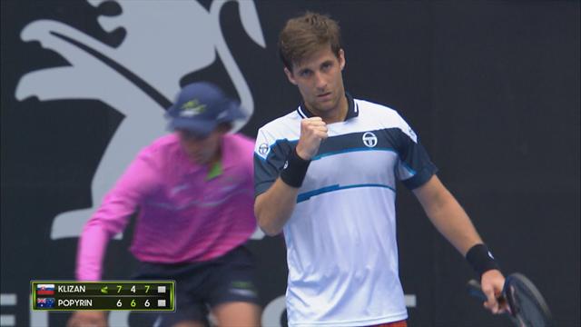 ATP Sydney: Martin Klizan-Alexei Popyrin 7-6 4-6 7-6, gli highlights ATP Sydney: Martin Klizan-Alexei Popyrin 7-6 4-6 7-6, gli highlights