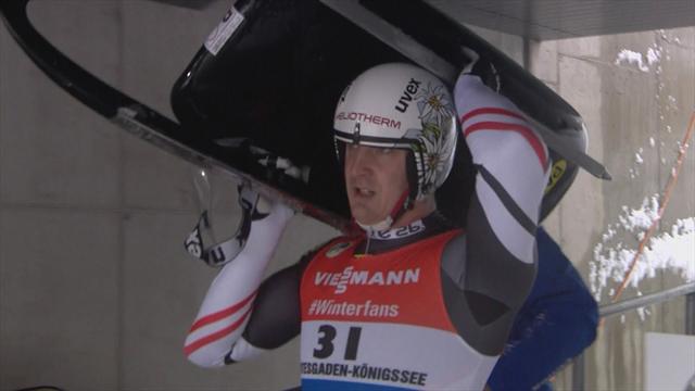 Reinhard Egger vince a Königssee: beffato il nostro Dominik Fischnaller Reinhard Egger vince a Königssee: beffato il nostro Dominik Fischnaller
