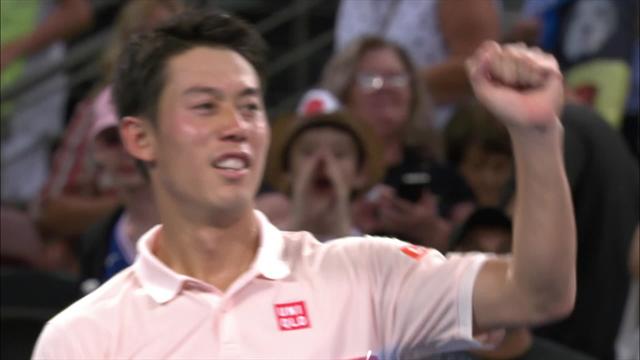 Nishikori seals ATP Brisbane triumph for 12th title Nishikori seals ATP Brisbane triumph for 12th title